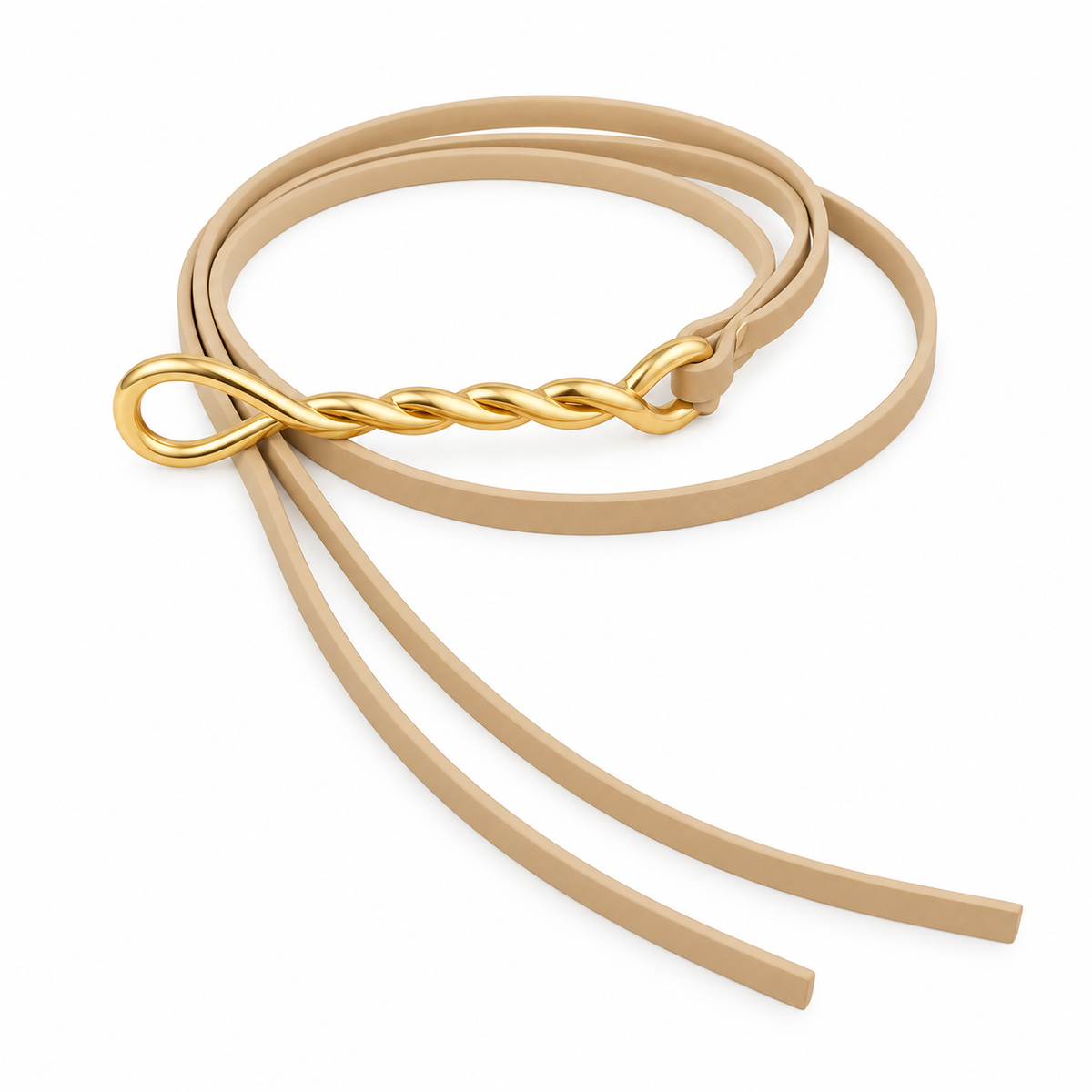 The Link — Sculptural Tie Belt