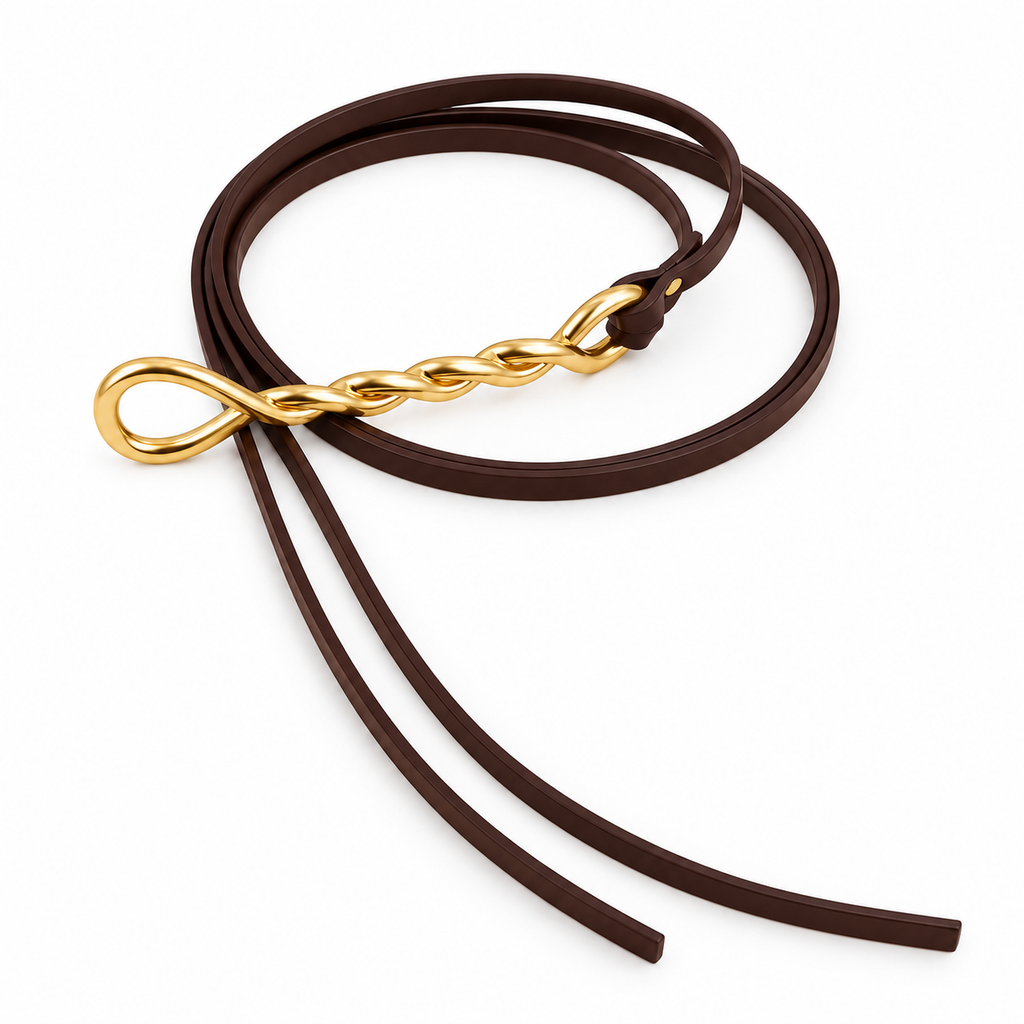 The Link — Sculptural Tie Belt